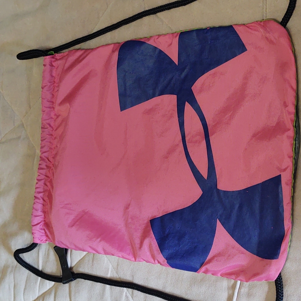 Under Armour Neon Reversable Drawstring Backpack